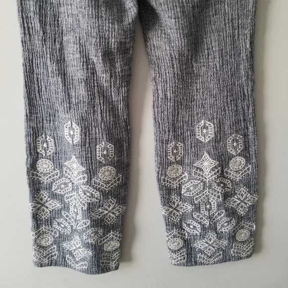 Soft Surroundings Shoreline Embroidered Pants XS - Picture 10 of 12